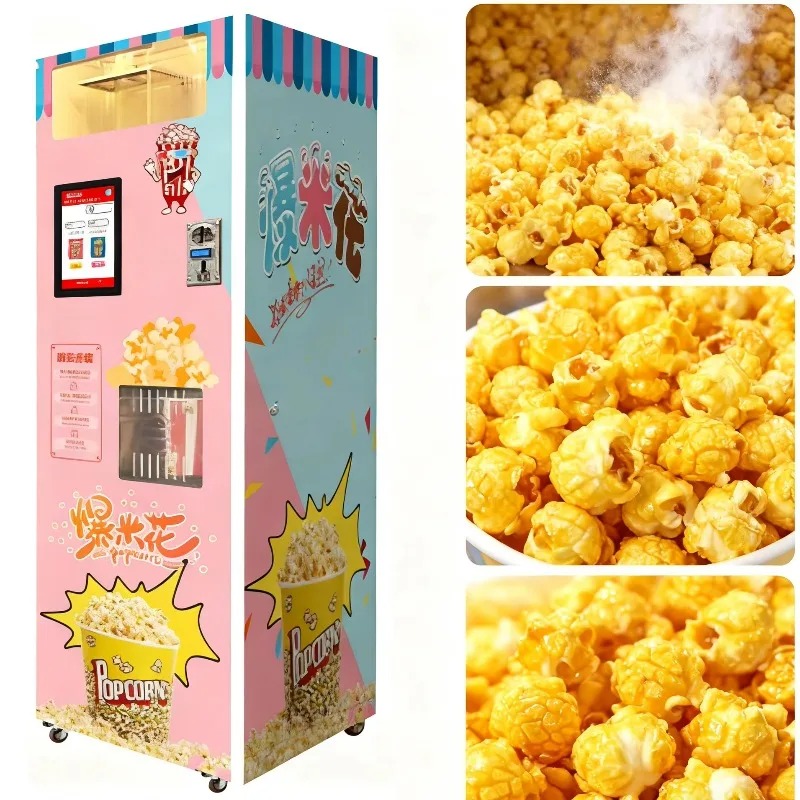 Food Snacks In Usa - Maßgeschneiderte, meistverkaufte, intelligente, hochtechnologische, automatische Popcornmaschine