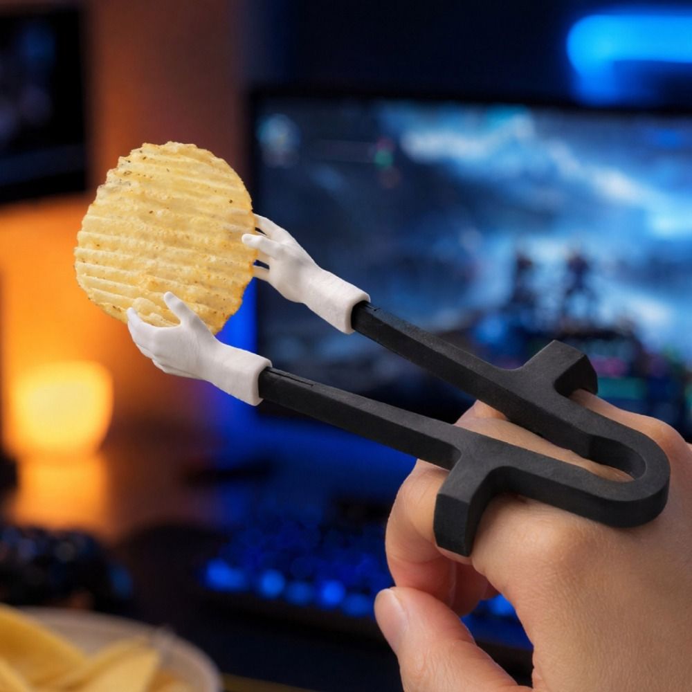 Food Snacks Game - Spaßige Wiederverwendbare Finger-Snack-Stäbchen aus PLA, Leichte