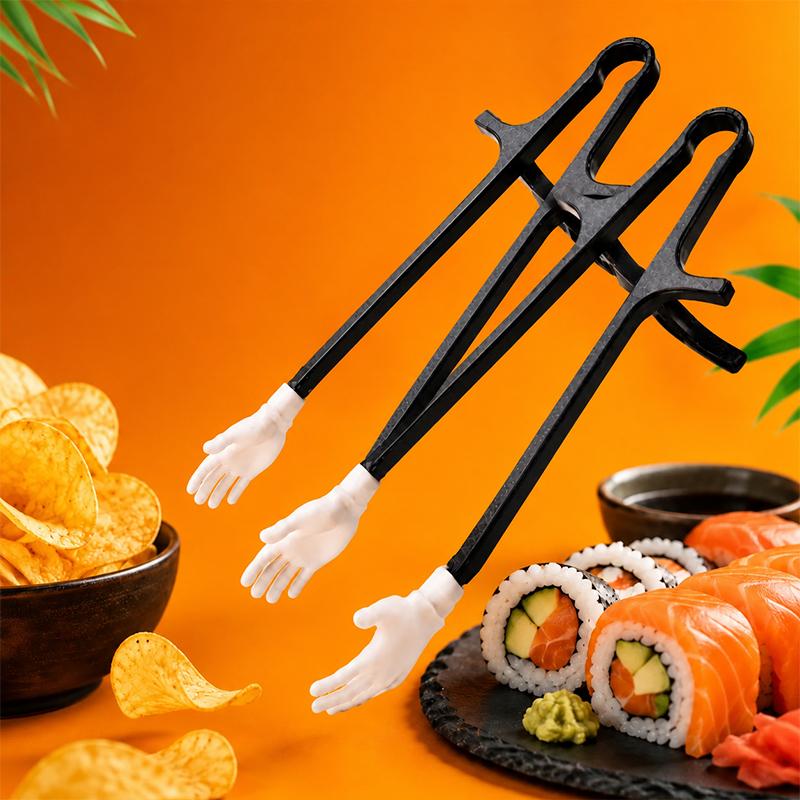 Food Snacks Game - Finger-Snack-Stäbchen für Gamer 1/2/4 Stück Lebensmittelecht