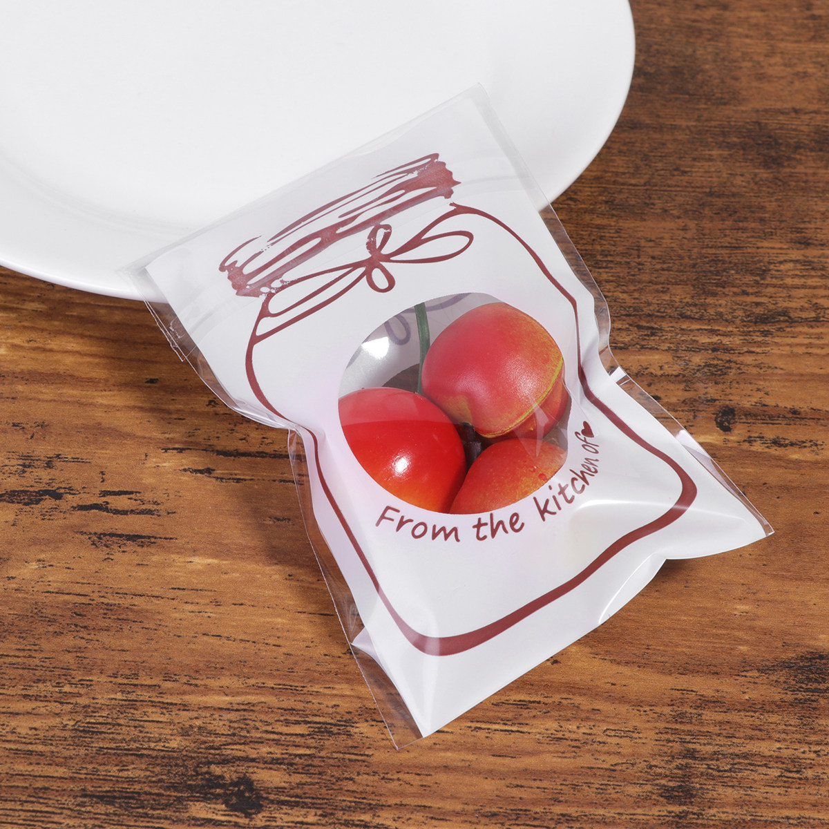 Food Snacks In Usa - 300 Stück lebensmittelechte Plastiktüten mit Flaschenmuster,