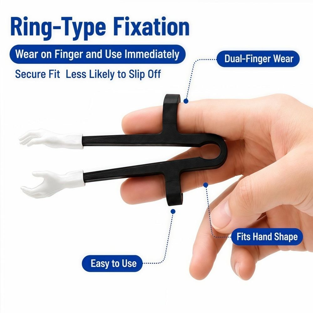 Food Snacks Game - Lustige, wiederverwendbare Finger-Snack-Zangen in Handform aus