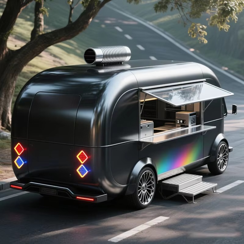 Mini-Eiswagen mit Vollausstatt – Food Snacks Delivery Bewertung und Preis