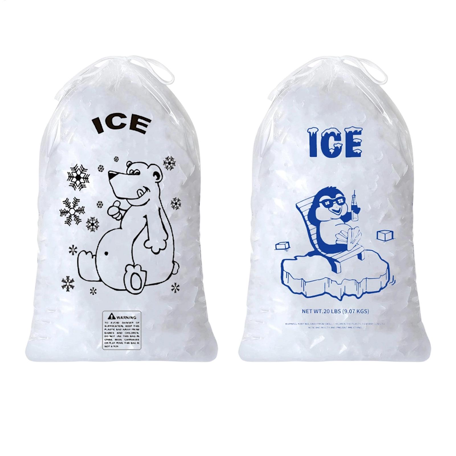 Eisbeutel 50 Stück, robuste Pl – Food Snacks Delivery Bewertung und Preis