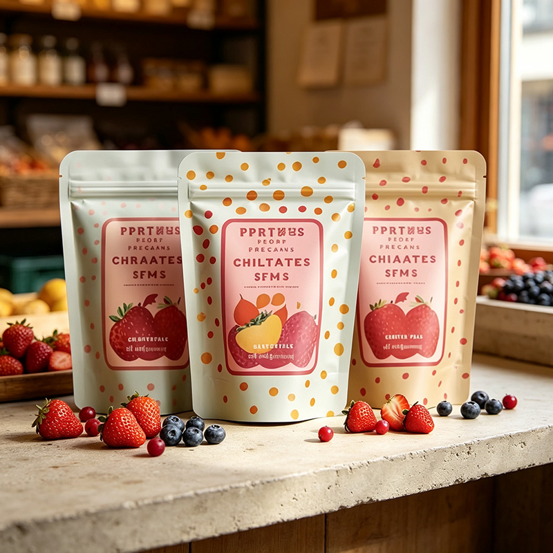Individuell bedruckte Standbod – Food Snacks Order Bewertung und Preis